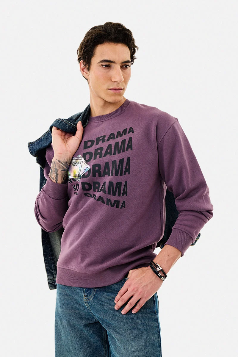 SNITCH No Drama Oversized Sweatshirt